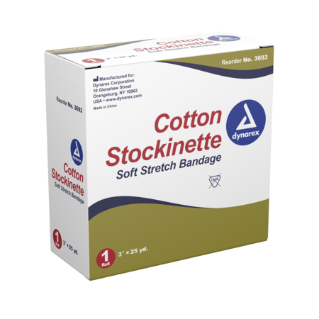 DYNAREX Cotton Stockinette 3" x 25 yds 3693